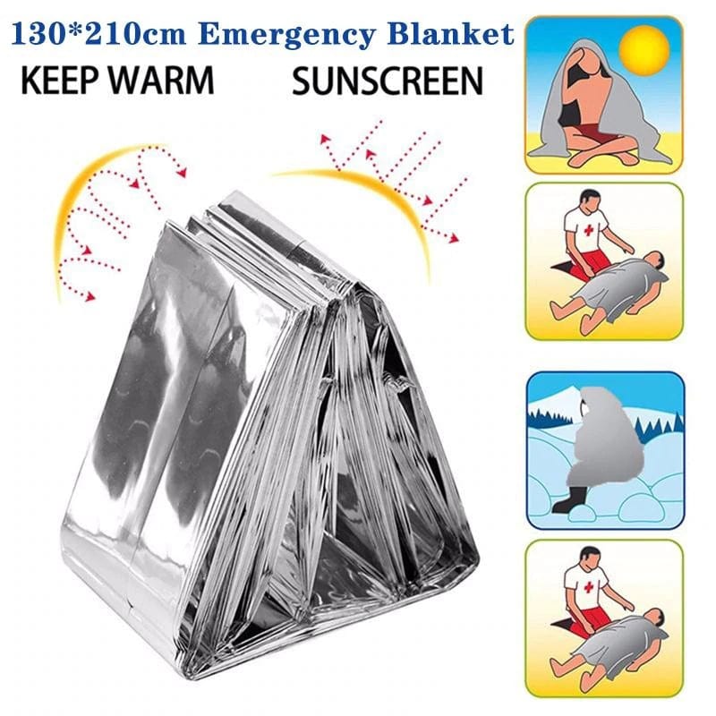 Rave Essentials Co. (5 Pack) Insulator Space Blanket