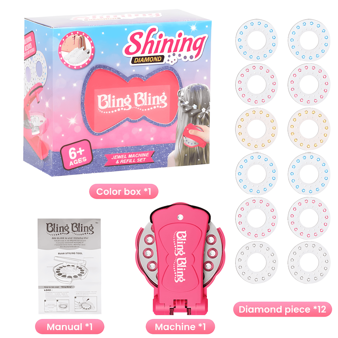 Rave Essentials Co. BLINGZ™ Gemstone Hair Decorator