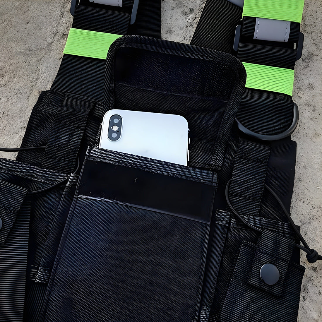Rave Essentials Co. ELACTIC® Tactical Harness Chest Pack