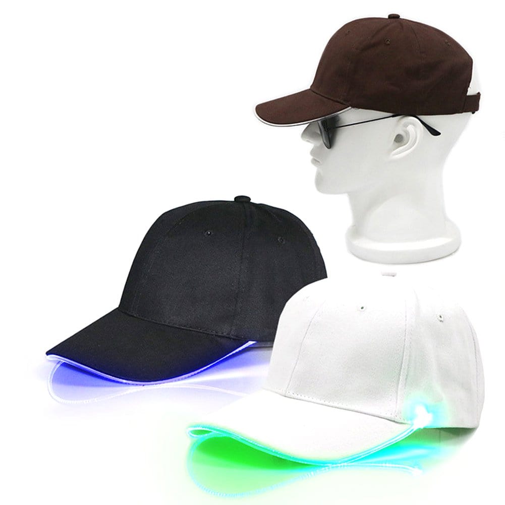Rave-Essentials Co. LED Brim Glow Dad Hat