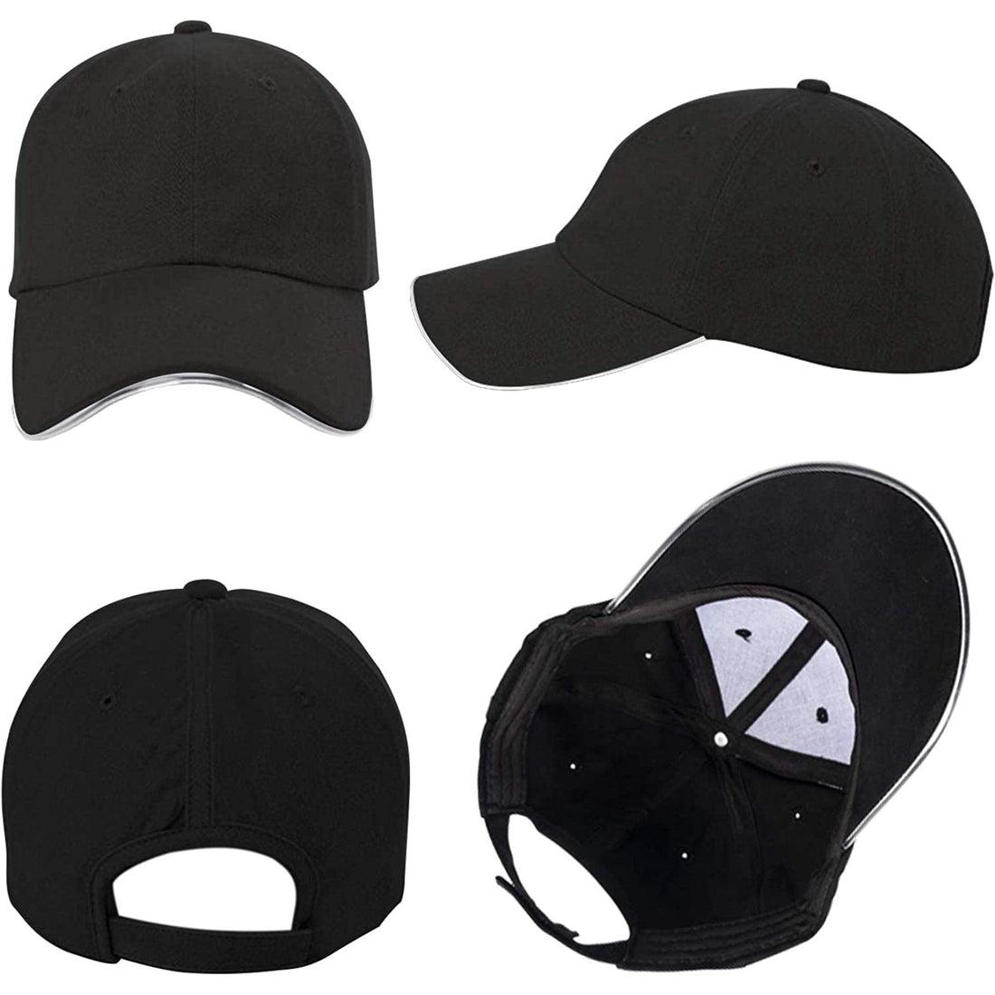 Rave-Essentials Co. LED Brim Glow Dad Hat