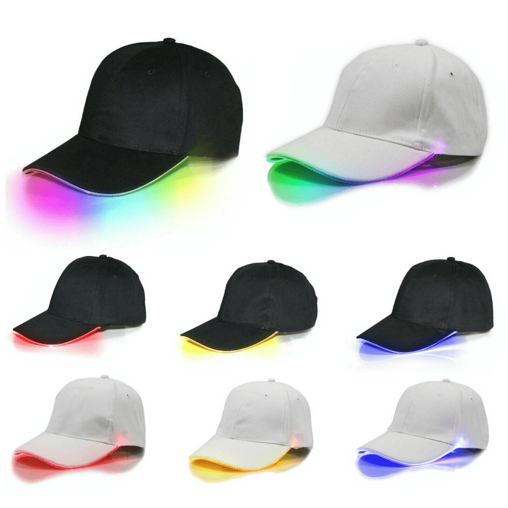 Rave-Essentials Co. LED Brim Glow Dad Hat