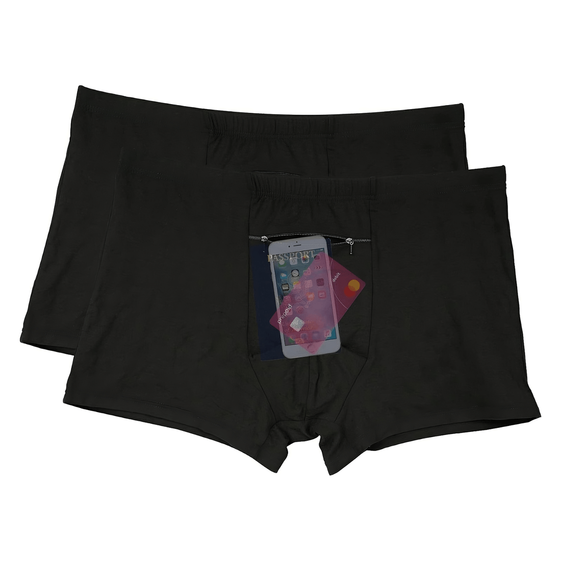 Rave Essentials Co. Private Zipper Stash Men's Boxers
