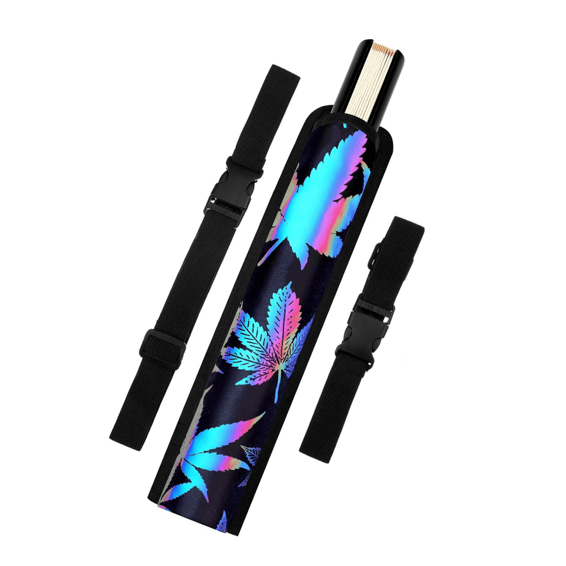 Rave Essentials Co. Reflective - Leaf / 3-5 Day Expedited Shipping [USA ONLY] RaveDreamz™ Strapped Fan Holster
