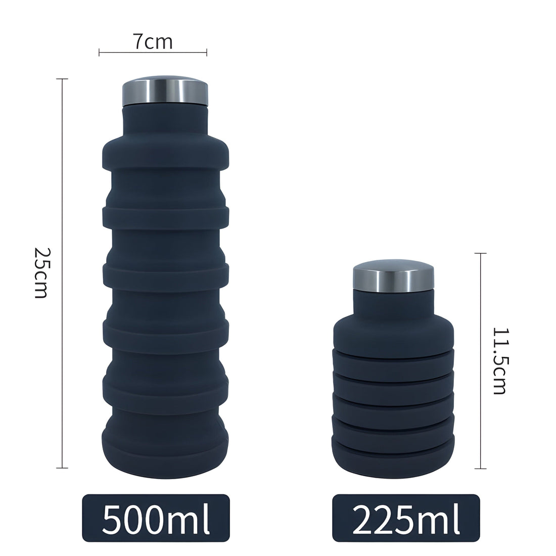 Rave Essentials Co. RE® Folding Water Container Flask