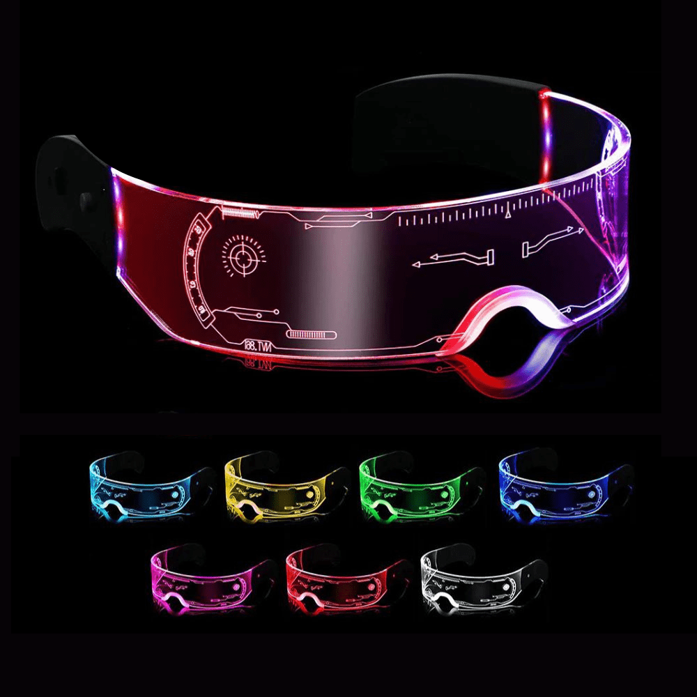 Rave-Essentials Co. RE® Holographic Visor Glasses