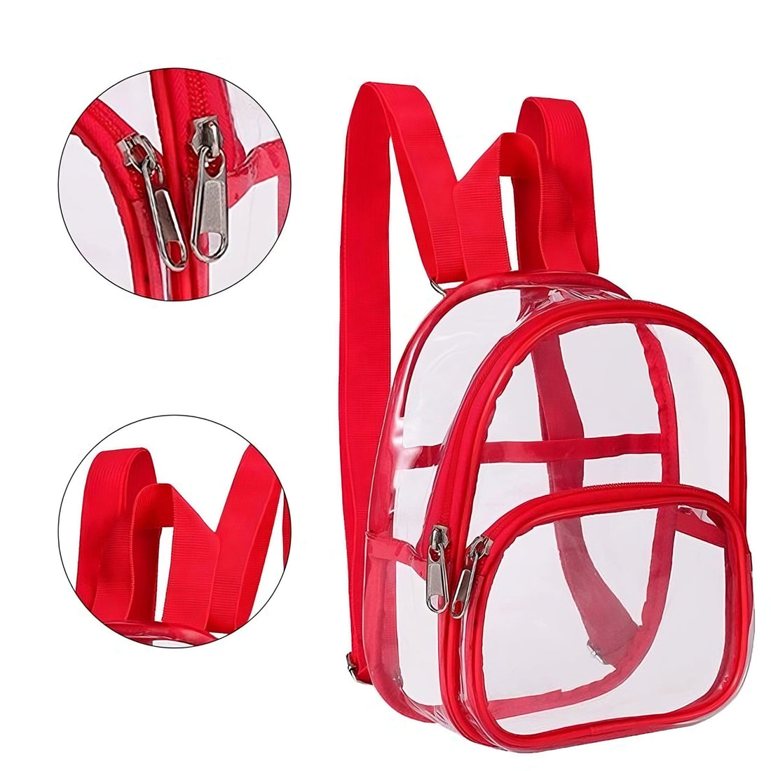 Rave Essentials Co. Transparent Mini Rave Backpack