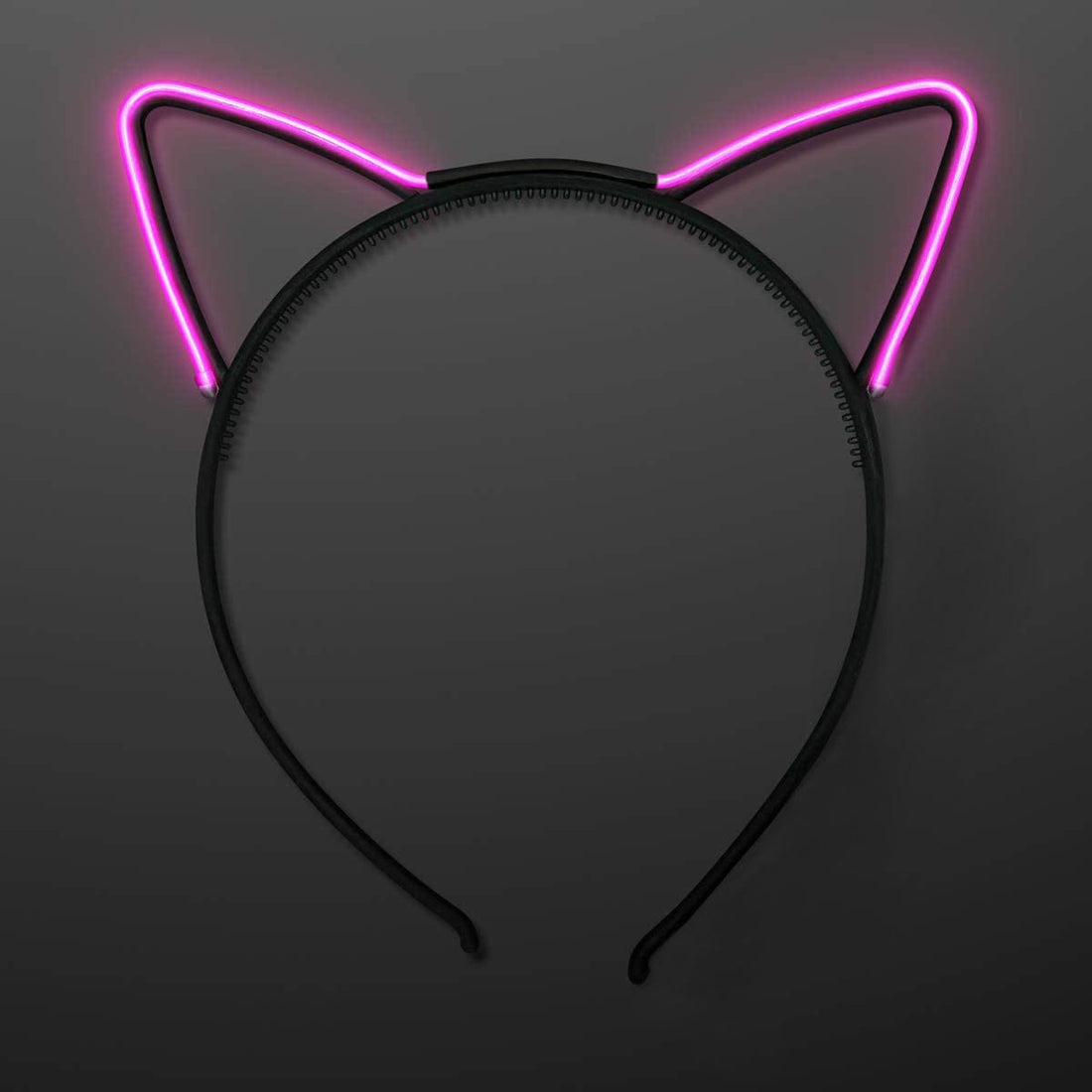 Rave-Essentials Co. Controllable + Color Changing Color Changing LED Cat Headband