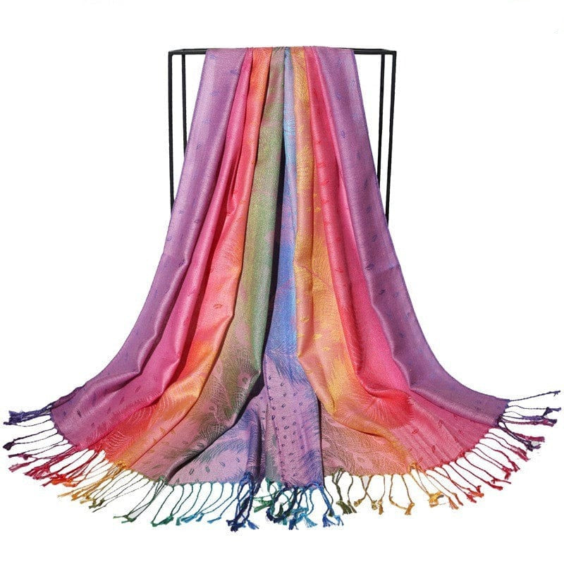 Rave-Essentials Co. Pink / Purple #2 FestWook™ Pashmina Scarf