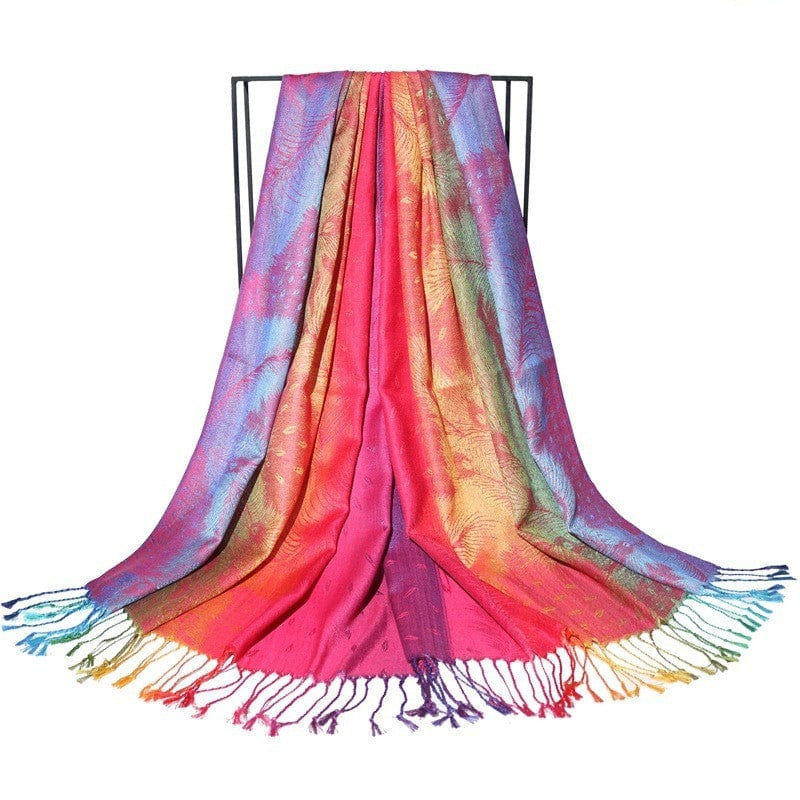 Rave-Essentials Co. Pink / Purple #3 FestWook™ Pashmina Scarf
