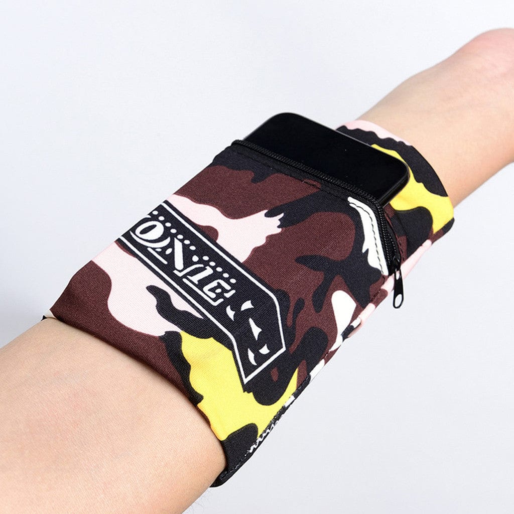 Rave-Essentials Co. Large Secure Stretchy Wrist Wallet