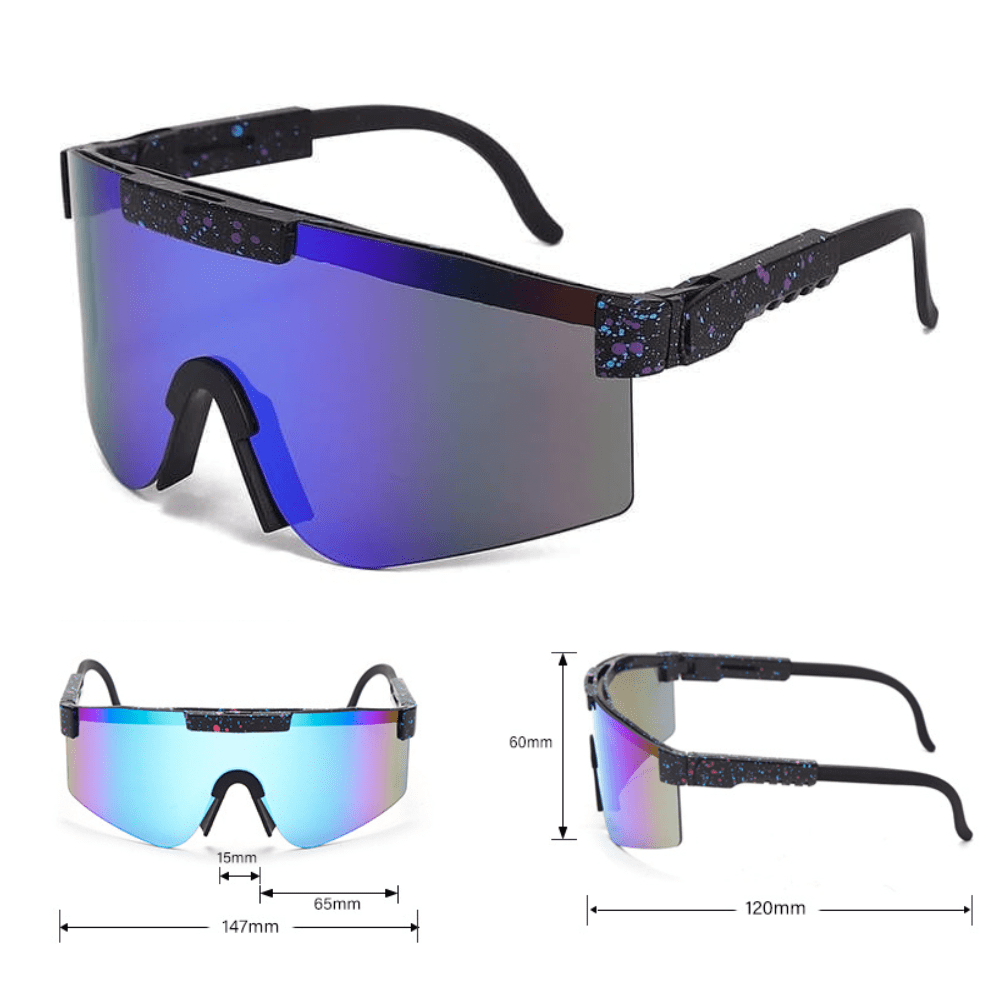 Rave-Essentials Co. Polarized Full Send Sunglasses