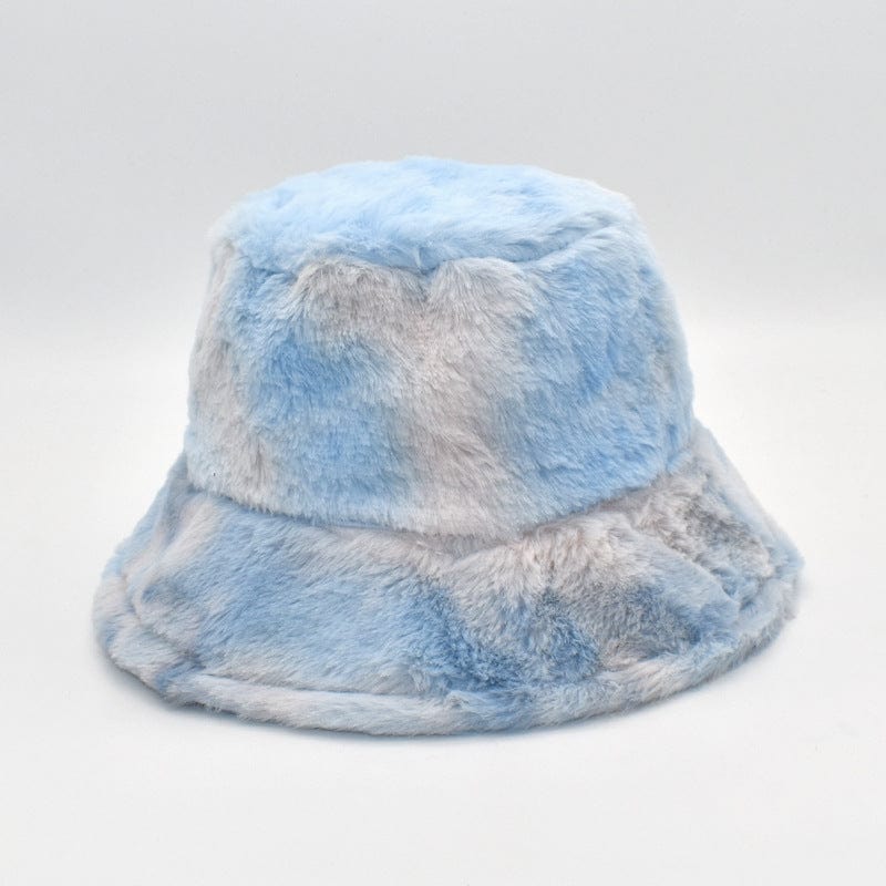 Rave-Essentials Co. Care Blue white Rainbow fisherman hat