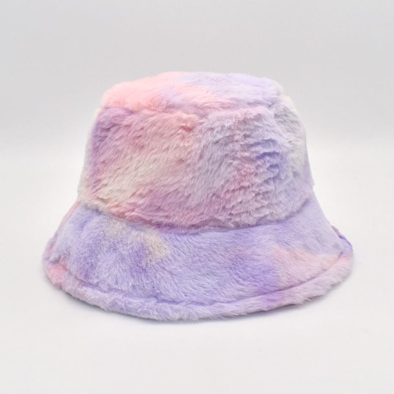 Rave-Essentials Co. Care Orange purple Rainbow fisherman hat