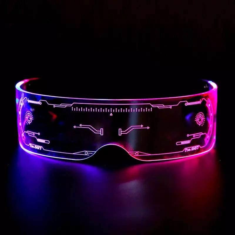 Rave-Essentials Co. Upgraded Bilateral Control RE® Holographic Visor Glasses